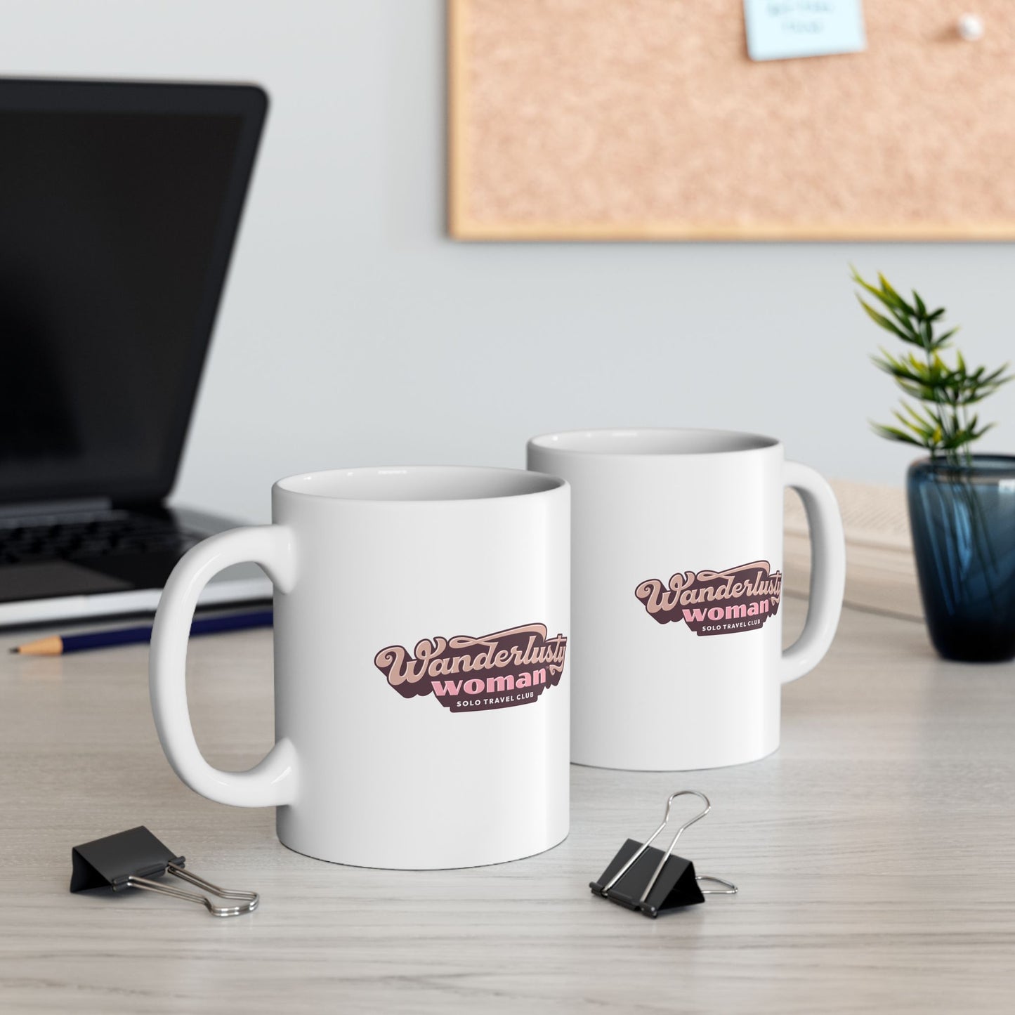 Wanderlusty Woman Mug