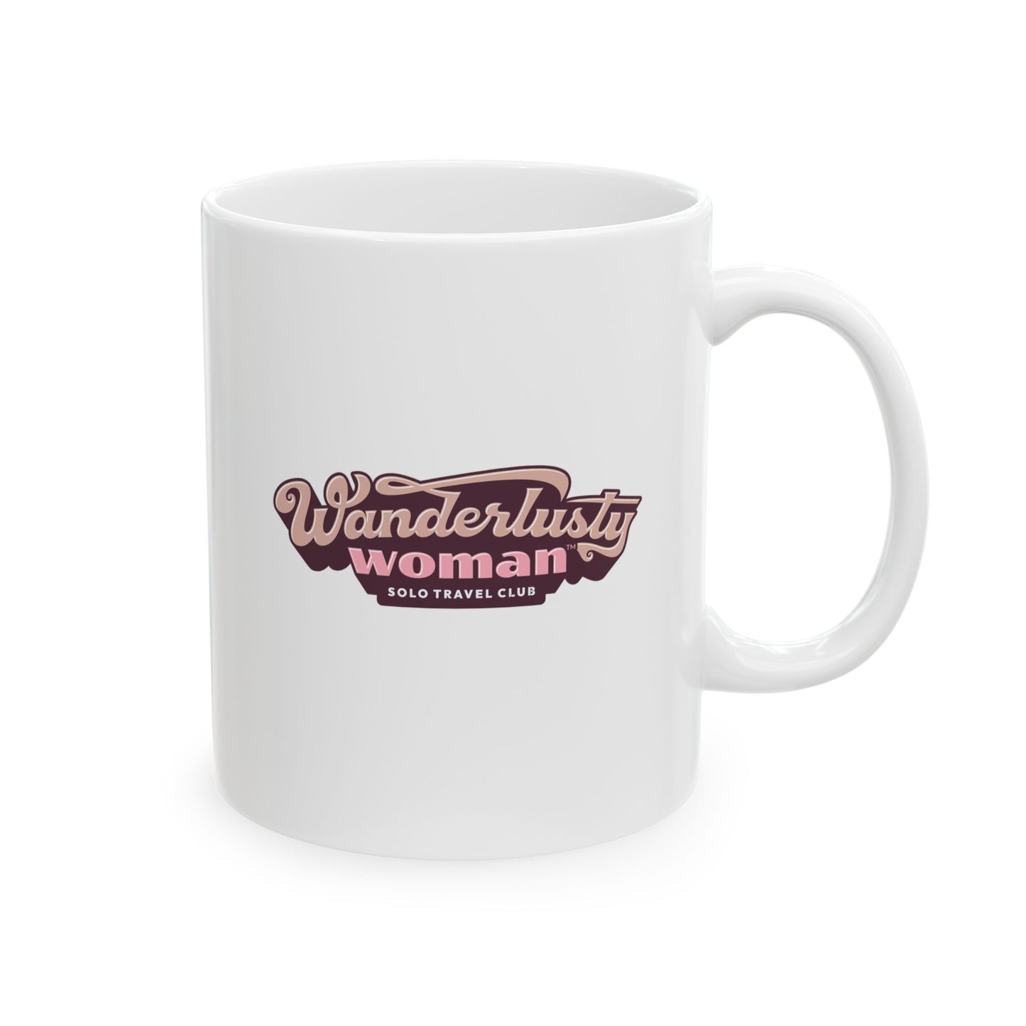 Wanderlusty Woman Mug