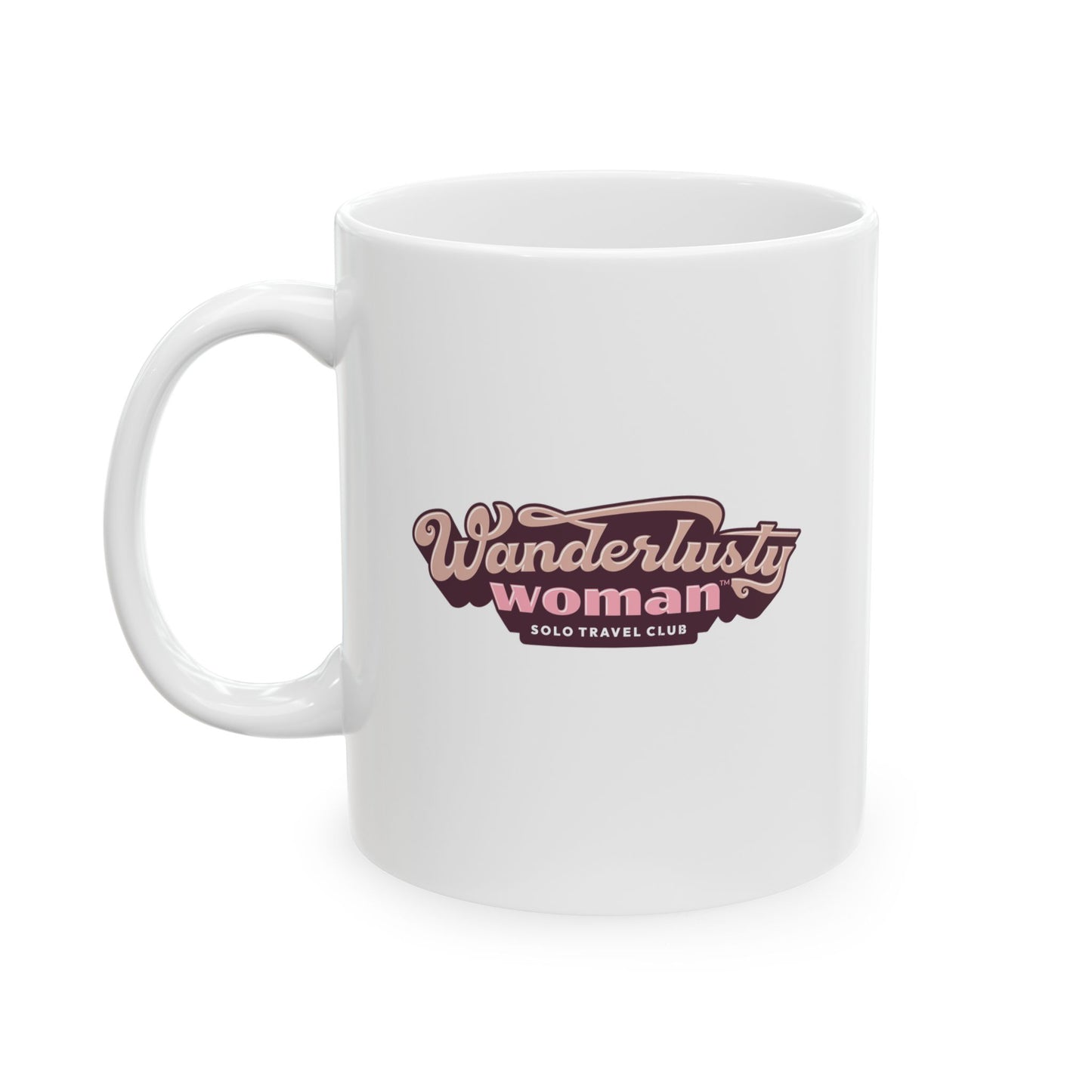 Wanderlusty Woman Mug